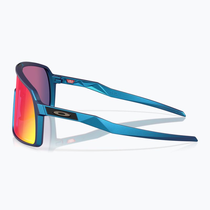 Ochelari de soare Oakley Sutro matte cyan/blue colorshift/prizm road 3
