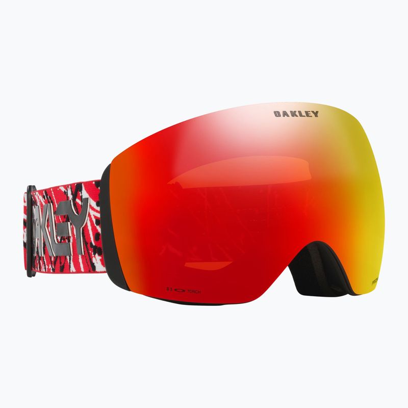 Ochelari de schi Oakley Flight Deck L Red Eddie/Prizm Snow Torch Iridium
