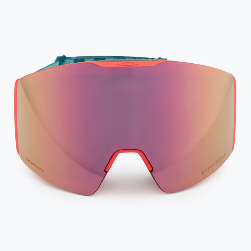 Ochelari de schi Oakley Fall Line M Pacific Chex/Prizm Snow Rose Gold Iridium 2