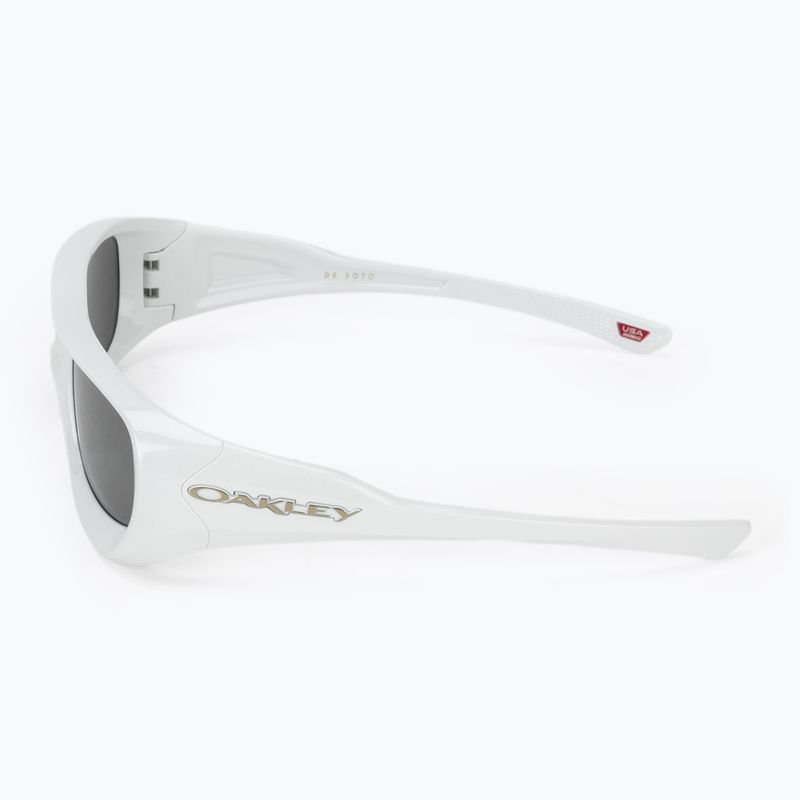 Ochelari de soare Oakley De Soto pearl white 4
