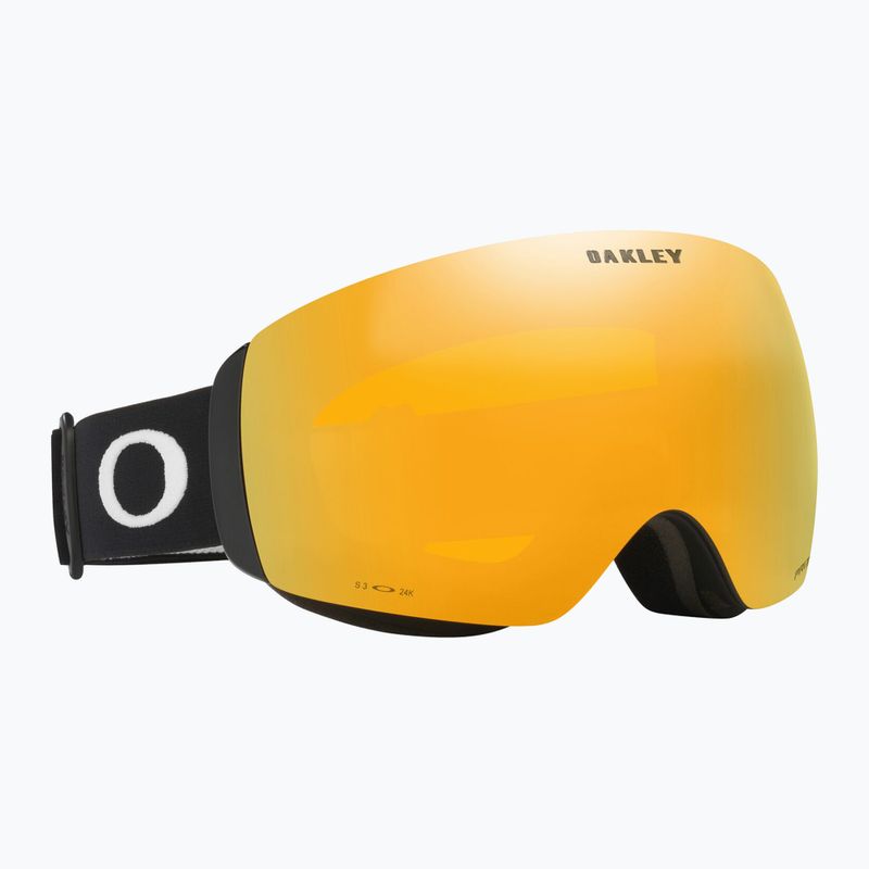 Ochelari de schi Oakley Flight Deck M Matte Black/Prizm 24K Iridium