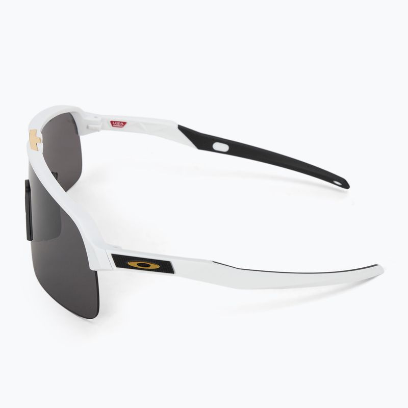 Ochelari de soare Oakley Sutro Lite PC matte white/prizm black 4