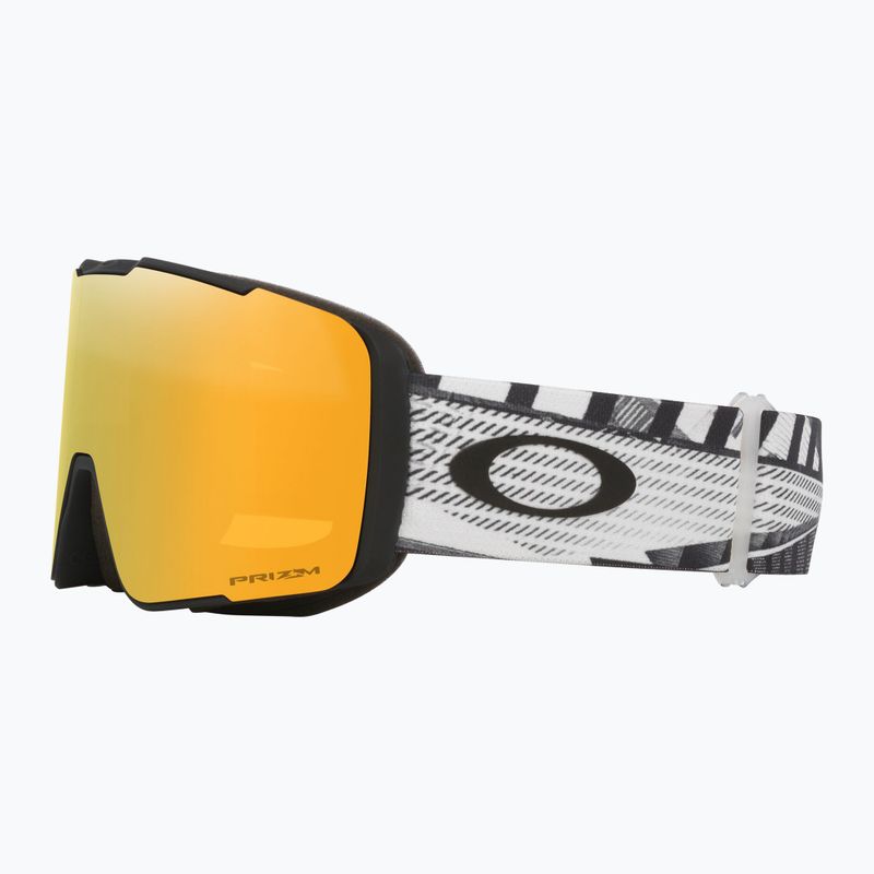 Ochelari de schi Oakley Line Miner Pro L Black Forge/Prizm 24K/Prizm Sage Gold 5
