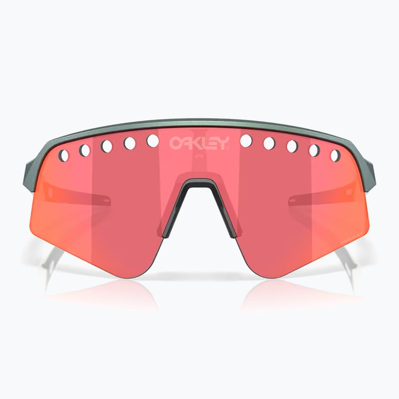 Ochelari de soare Oakley Sutro Lite Sweep matte silver/blue colorshift/prizm trail torch 2