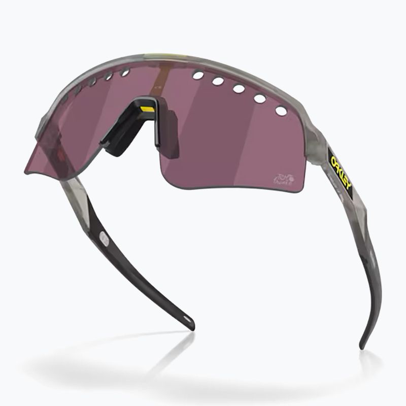 Ochelari de soare Oakley Sutro Lite Sweep Tour De France matte grey ink/prizm road black 4