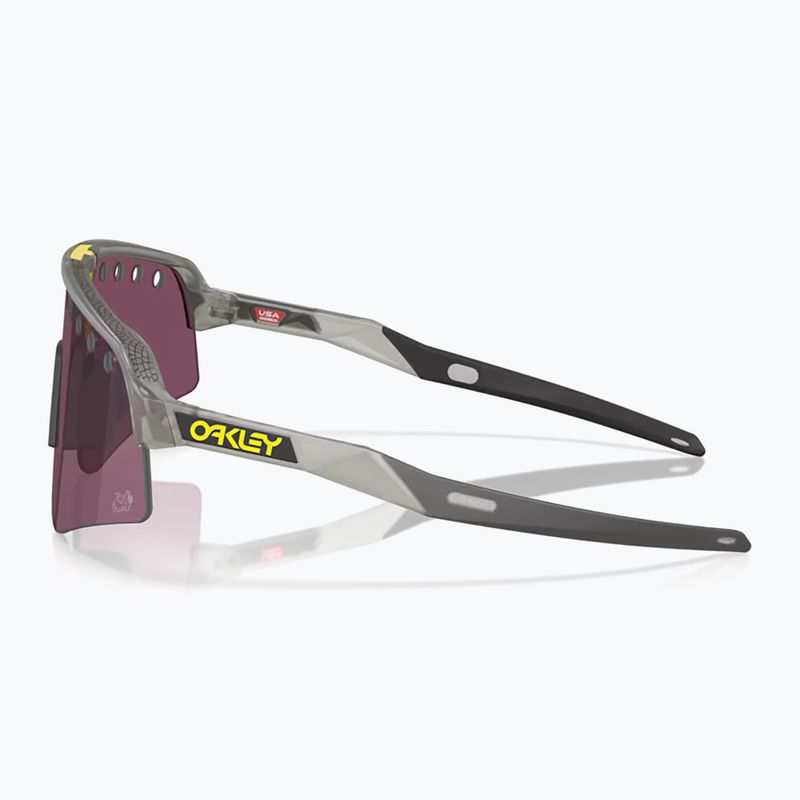 Ochelari de soare Oakley Sutro Lite Sweep Tour De France matte grey ink/prizm road black 5