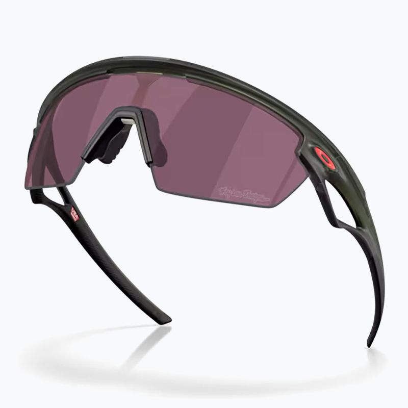 Ochelari de soare Oakley Sphaera Troy Lee Designs matte olive ink/prizm road black 4