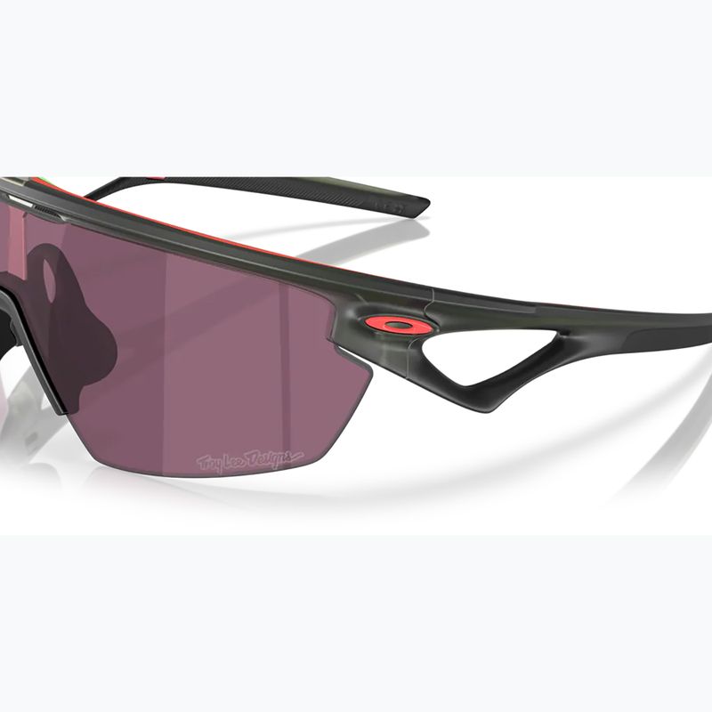 Ochelari de soare Oakley Sphaera Troy Lee Designs matte olive ink/prizm road black 6