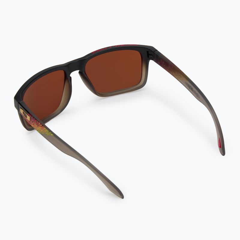 Ochelari de soare Oakley Holbrook troy lee design black fade/prizm 24k polarized 2
