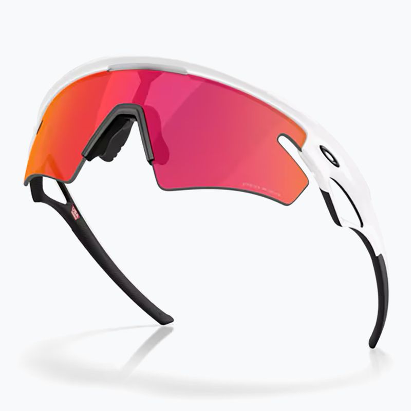 Ochelari de soare Oakley Sphaera Slash matte white/prizm field 4