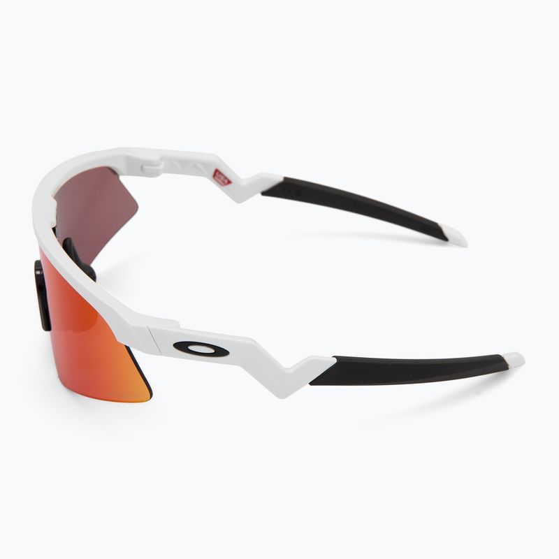 Ochelari de soare pentru copii Oakley Resistor Sweep polished white/prizm field 4