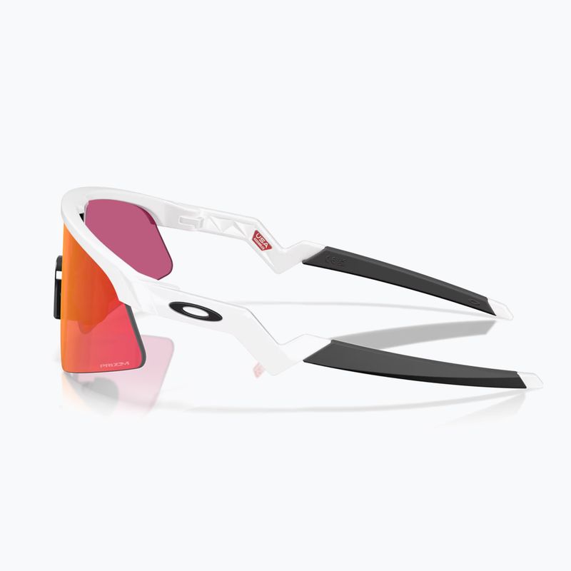 Ochelari de soare pentru copii Oakley Resistor Sweep polished white/prizm field 5