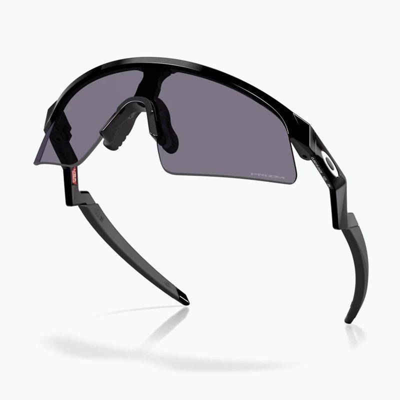 Ochelari de soare pentru copii Oakley Resistor Sweep polished black/prizm grey 4