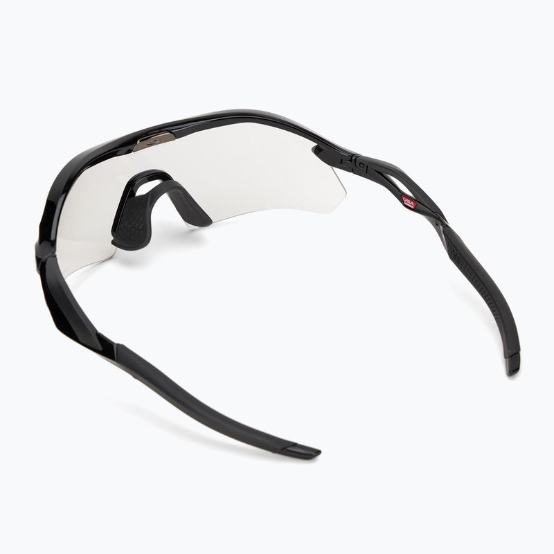 Ochelari de soare Oakley Radar Plate polished black/clear to black irid photochromic 2