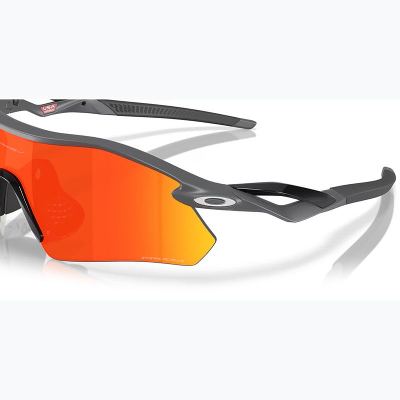 Ochelari de soare Oakley Radar Plate matte carbon/prizm ruby 6
