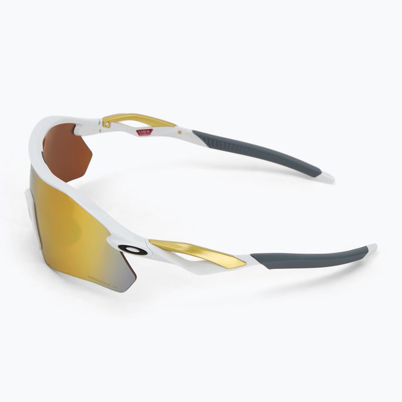 Ochelari de soare Oakley Radar Plate polished white/prizm 24k polarized 4