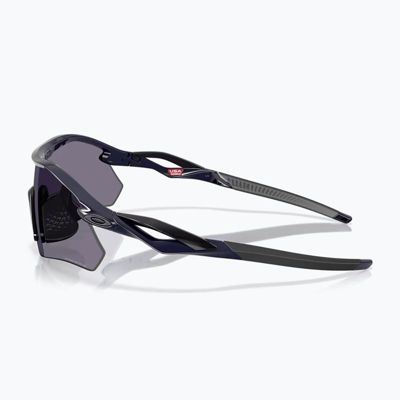 Ochelari de soare Oakley Radar Plate polished navy/prizm grey 4