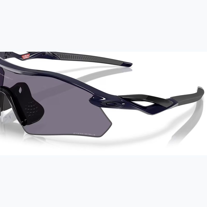 Ochelari de soare Oakley Radar Plate polished navy/prizm grey 5