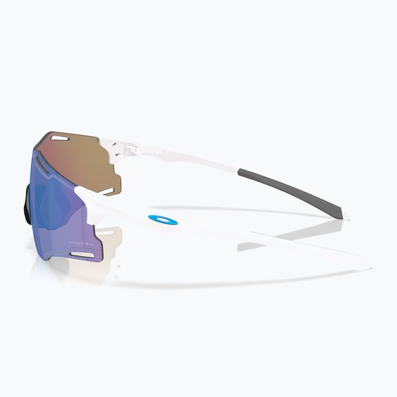 Ochelari de soare Oakley Cybr Zero polished white/prizm sapphire 5
