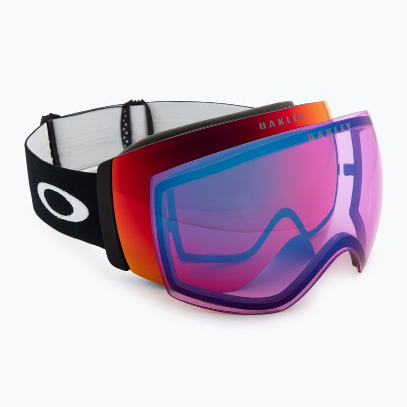 Ochelari de schi Oakley Flight Deck Pro L matte black/prizm sage gold/prizm iced
