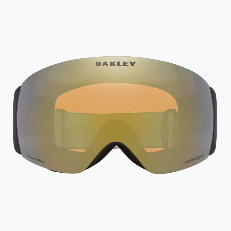 Ochleari de schi Oakley Flight Deck Pro M matte black/prizm sage gold/prizm iced 2