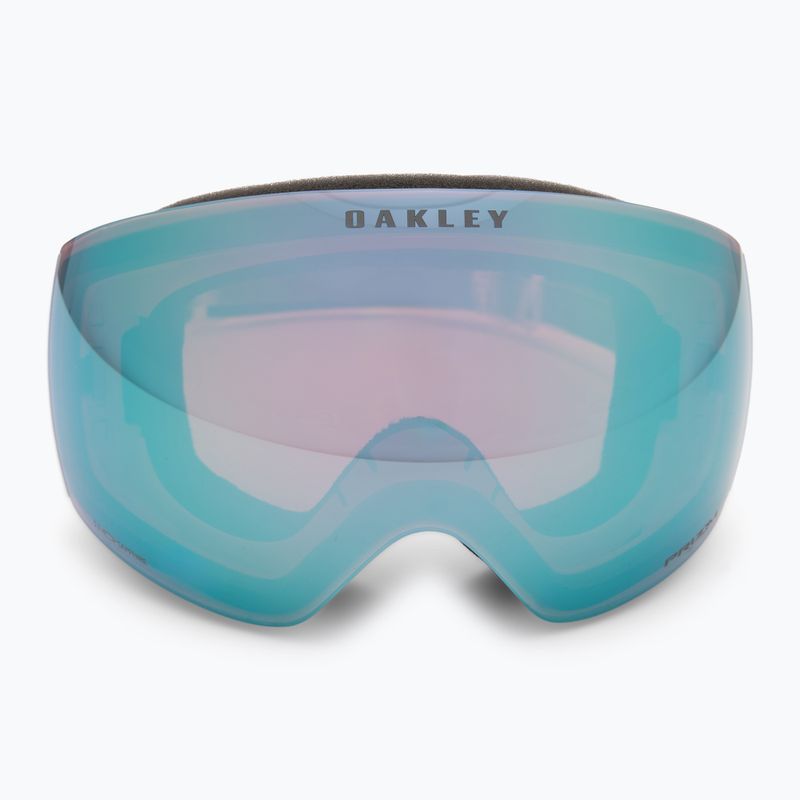 Ochleari de schi Oakley Flight Deck Pro M matte white/prizm sapphire/prizm sage go 3