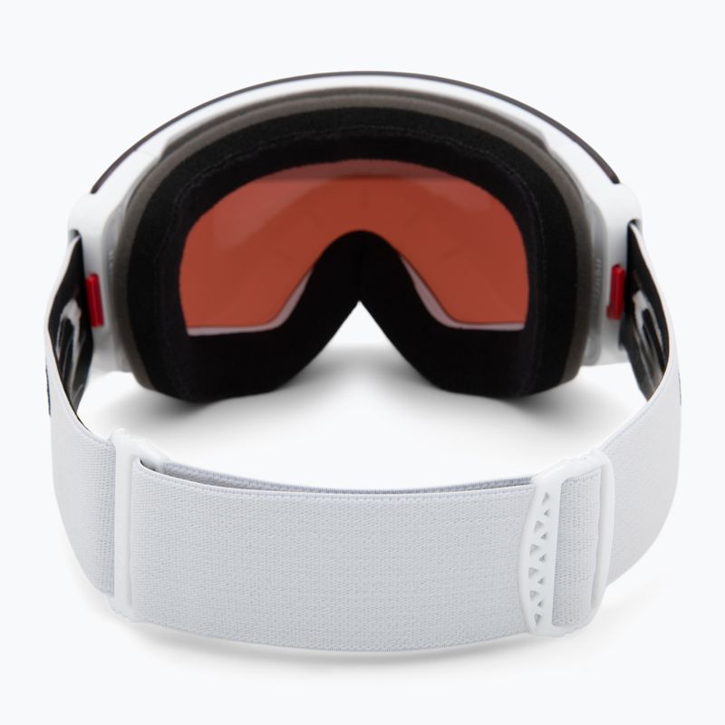 Ochleari de schi Oakley Flight Deck Pro M matte white/prizm sapphire/prizm sage go 4