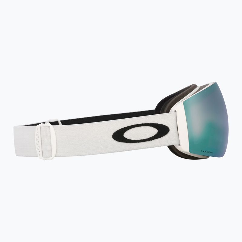 Ochleari de schi Oakley Flight Deck Pro M matte white/prizm sapphire/prizm iced 11