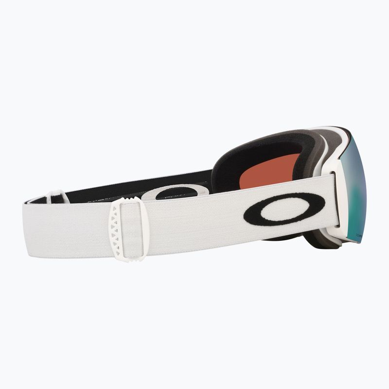 Ochleari de schi Oakley Flight Deck Pro M matte white/prizm sapphire/prizm iced 13