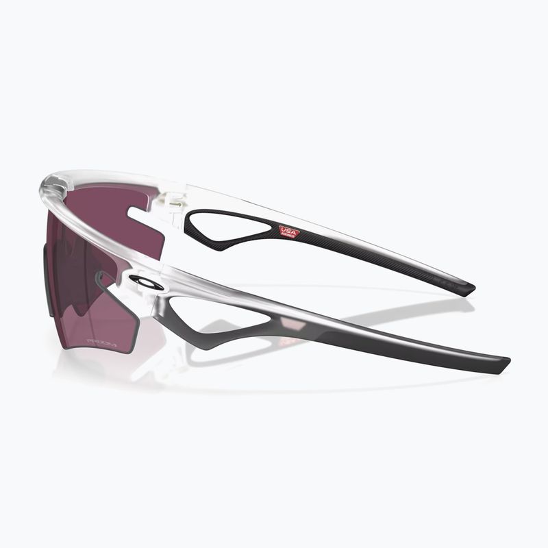 Ochelari de soare Oakley Sphaera Slash matte clear/prizm road black 5