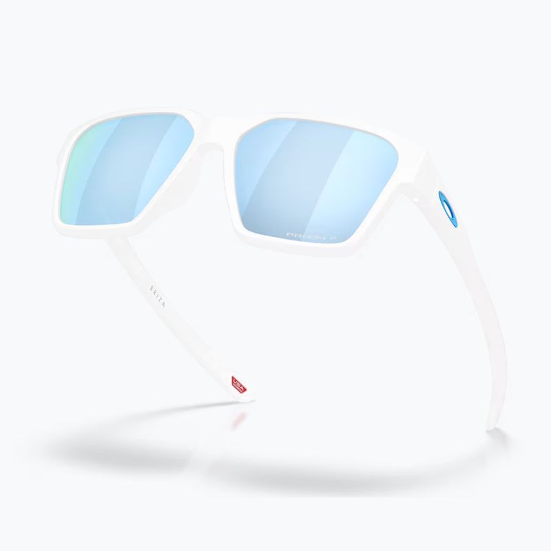 Ochelari de soare Oakley Briza matte white 4