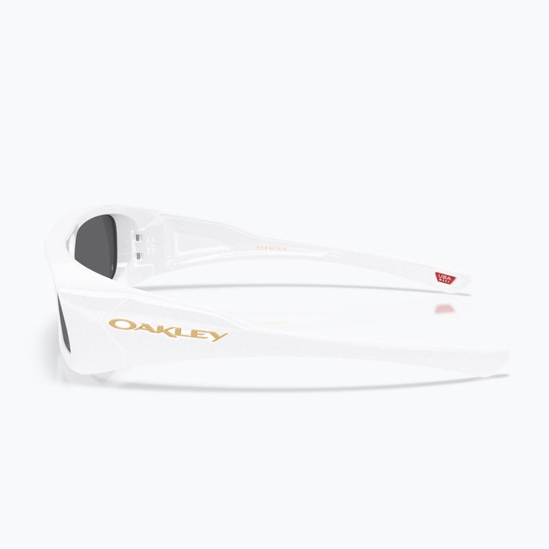 Ochelari de soare Oakley Permian pearl white 3