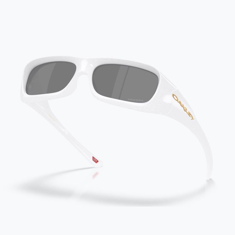Ochelari de soare Oakley Permian pearl white 4