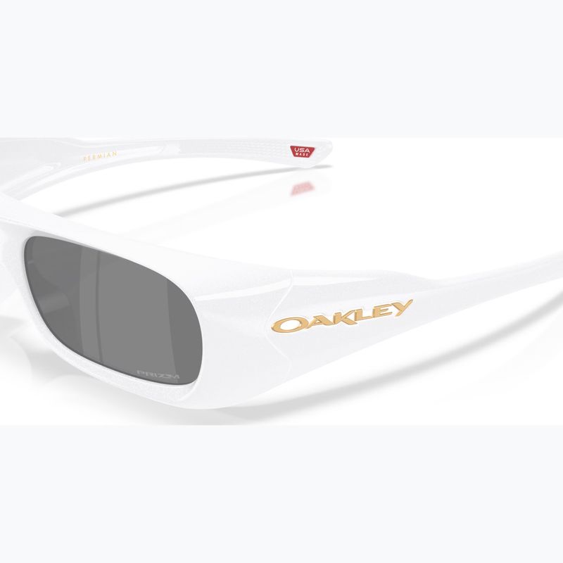 Ochelari de soare Oakley Permian pearl white 6