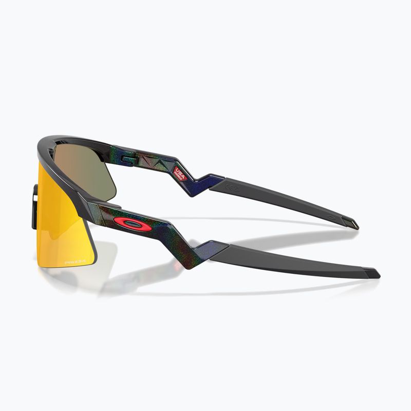 Ochelari de soare pentru copii Oakley Resistor Sweep dark galaxy/prizm ruby 5