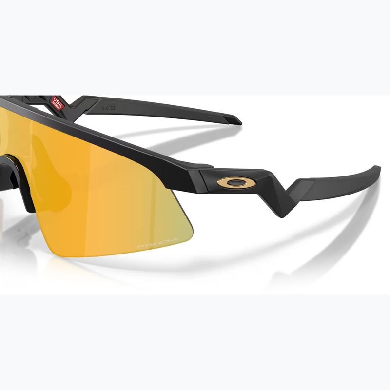 Ochelari de soare pentru copii Oakley Resistor Sweep polished matte black/prizm 24k 6