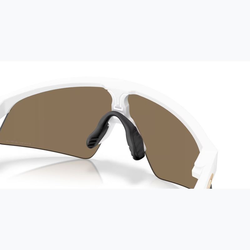 Ochelari de soare pentru copii Oakley resistor sweep matte white/prizm 24k 7