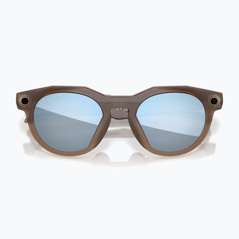 Ochelari cu cameră Oakley Meta HSTN brown smoke/prizm deep water polarized 2
