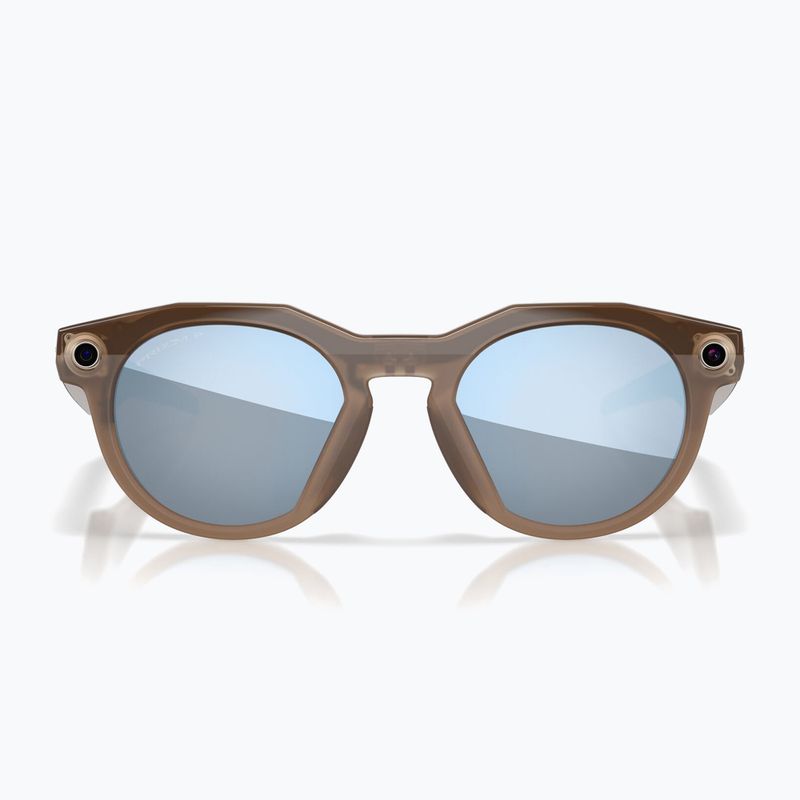 Ochelari cu cameră Oakley Meta HSTN brown smoke/prizm deep water polarized 3