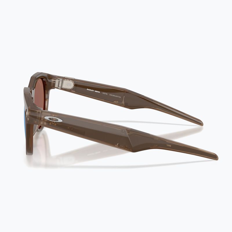 Ochelari cu cameră Oakley Meta HSTN brown smoke/prizm deep water polarized 6