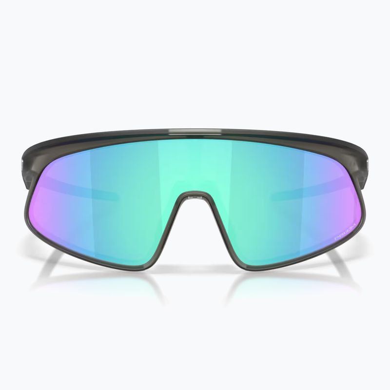 Ochelari de soare Oakley RSLV 141 matte grey smoke/prizm sapphire 2