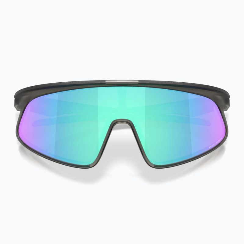 Ochelari de soare Oakley RSLV 141 matte grey smoke/prizm sapphire 5