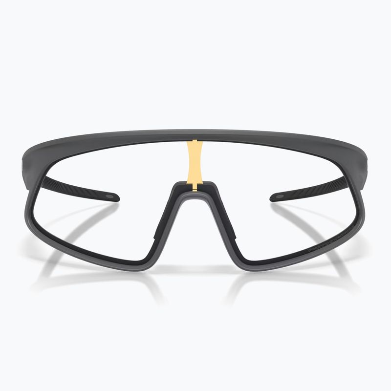 Ochelari de soare Oakley RSLV 141 matte carbon/clear to black iridium photo 2