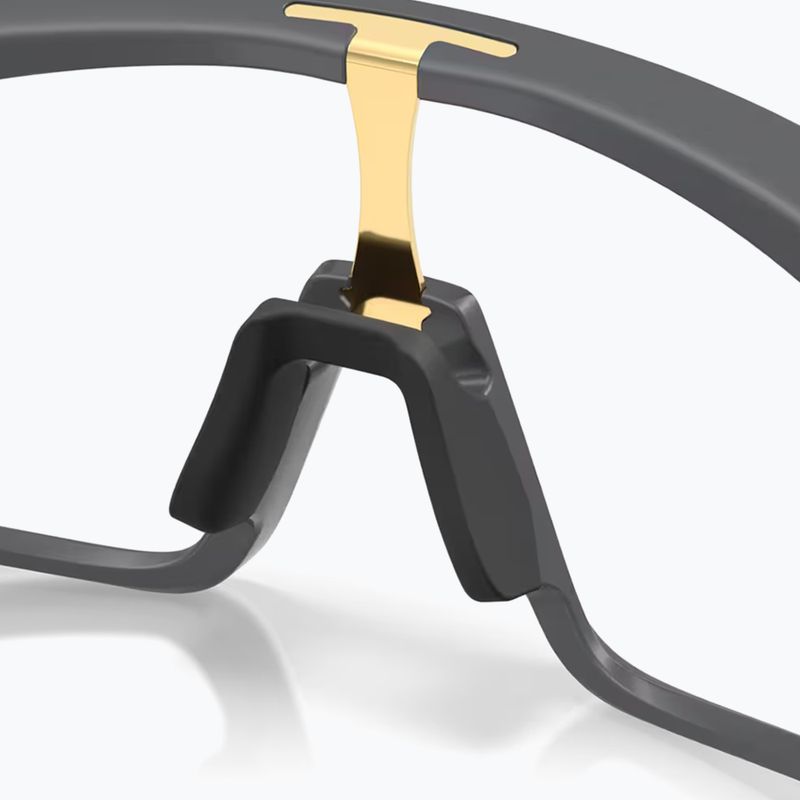 Ochelari de soare Oakley RSLV 141 matte carbon/clear to black iridium photo 7