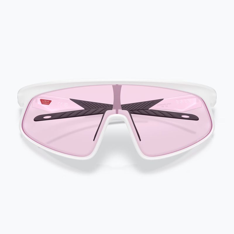Ochelari de soare Oakley RSLV 141 matte white/prizm low light 5