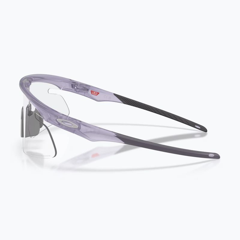 Ochelari de soare Oakley RSLV Lite matte trans lilac/clear to black iridium photo 3