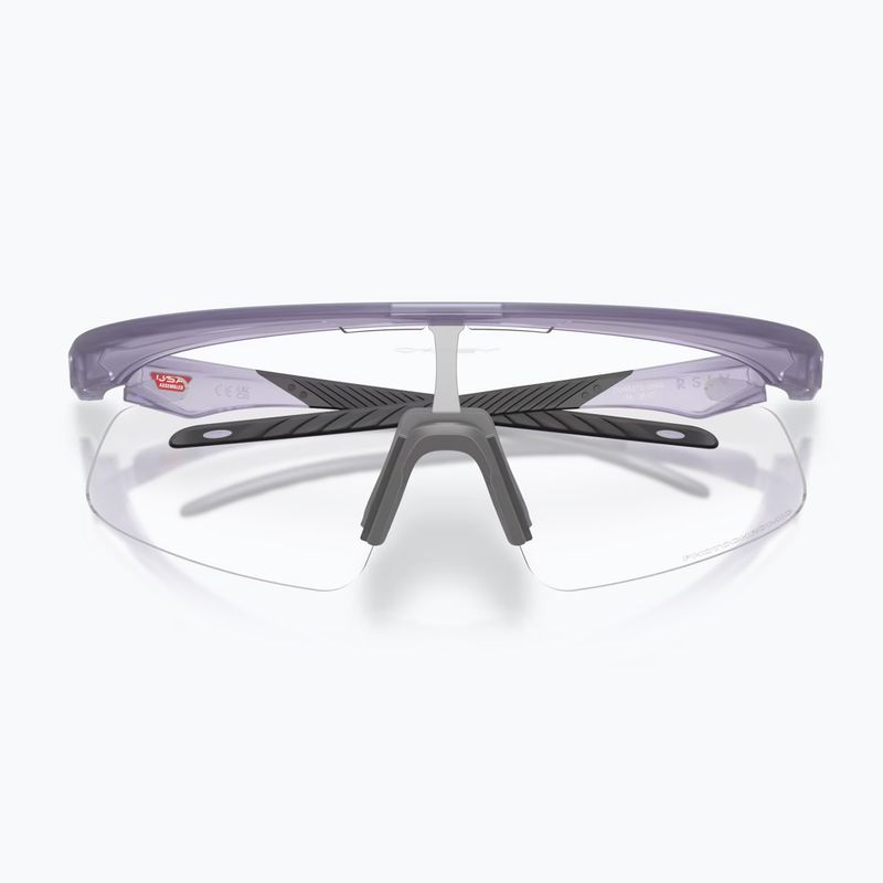Ochelari de soare Oakley RSLV Lite matte trans lilac/clear to black iridium photo 5
