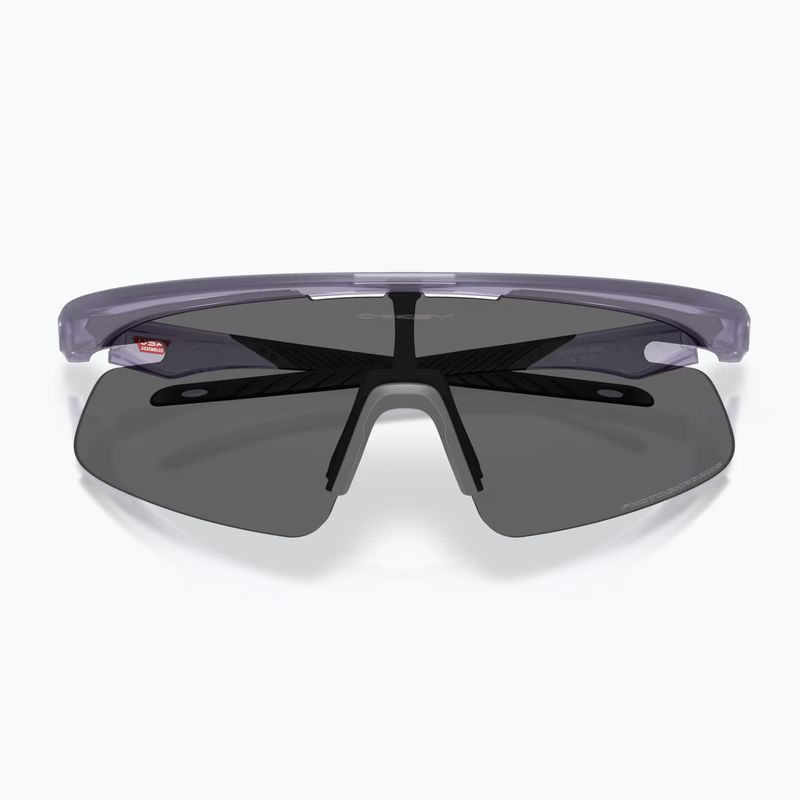 Ochelari de soare Oakley RSLV Lite matte trans lilac/clear to black iridium photo 7