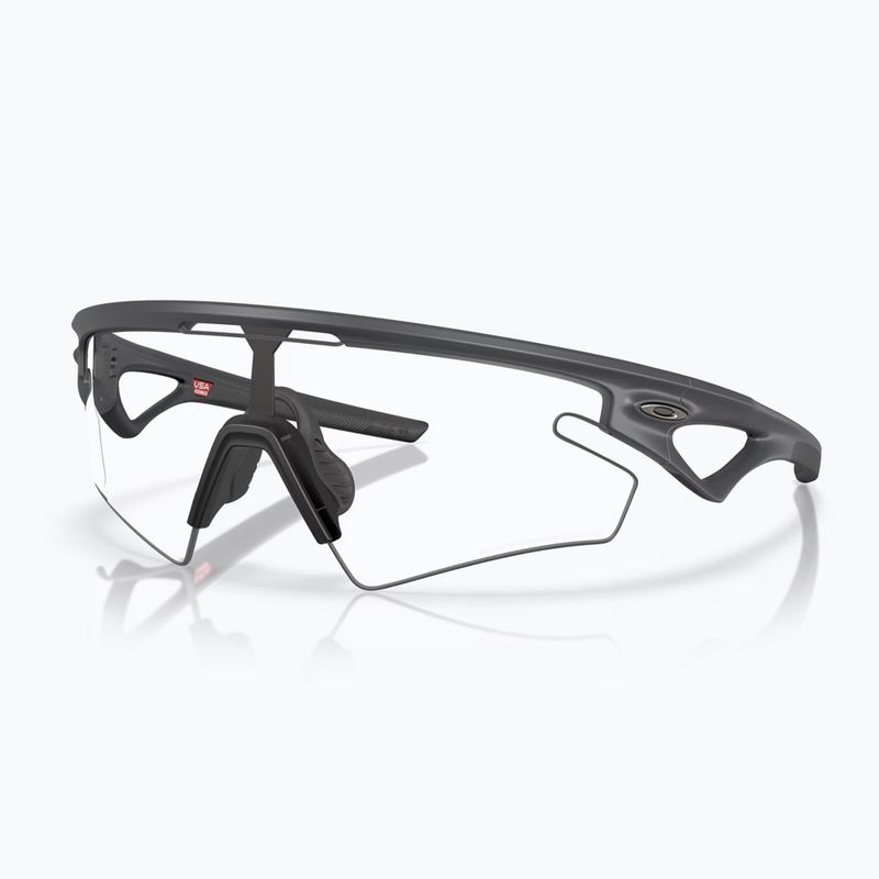 Ochelari de soare Oakley Sphaera Slash carbon/clear to black iridium photochromic