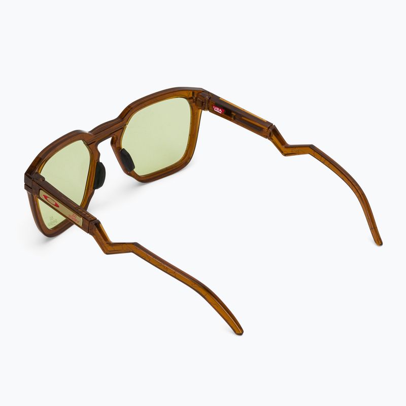 Ochelari de soare Oakley HSTN SQ 10t dark amber 2